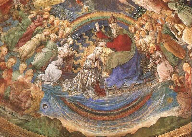 Fra Filippo Lippi Coronation of the Virgin China oil painting art
